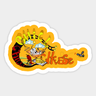 Chill, Chilli, Cheese Sticker